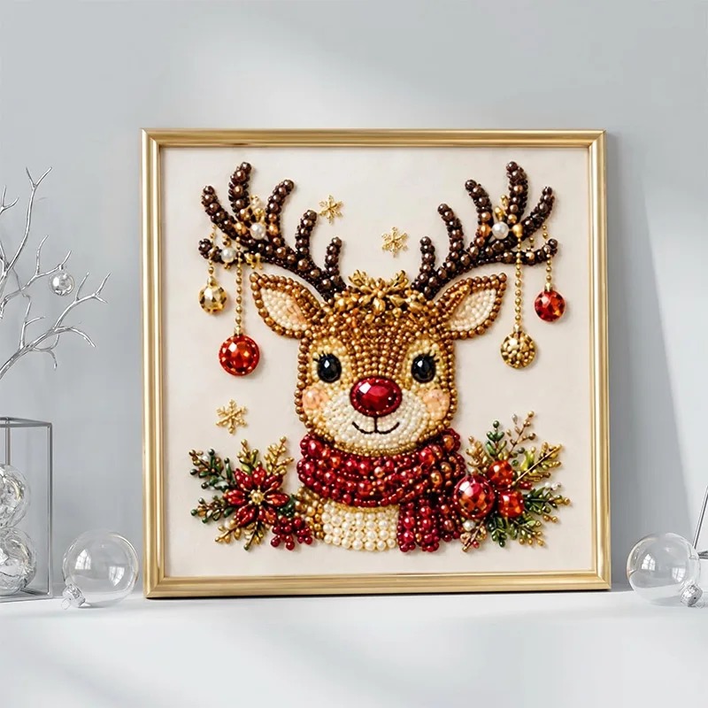 Christmas Pearl Diamond Painti - Resin Craft Kit review and price