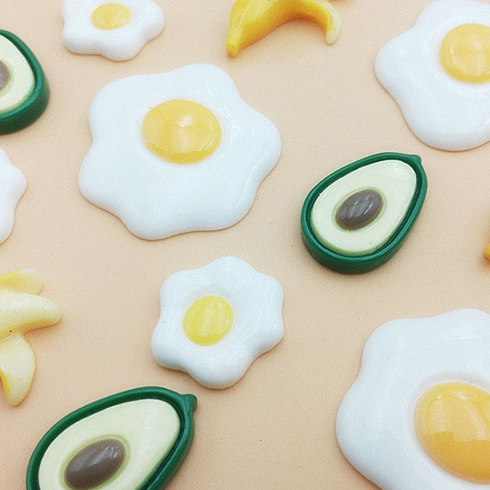 20Pcs Simulated Poached Egg Re - Resin Craft Material review and price