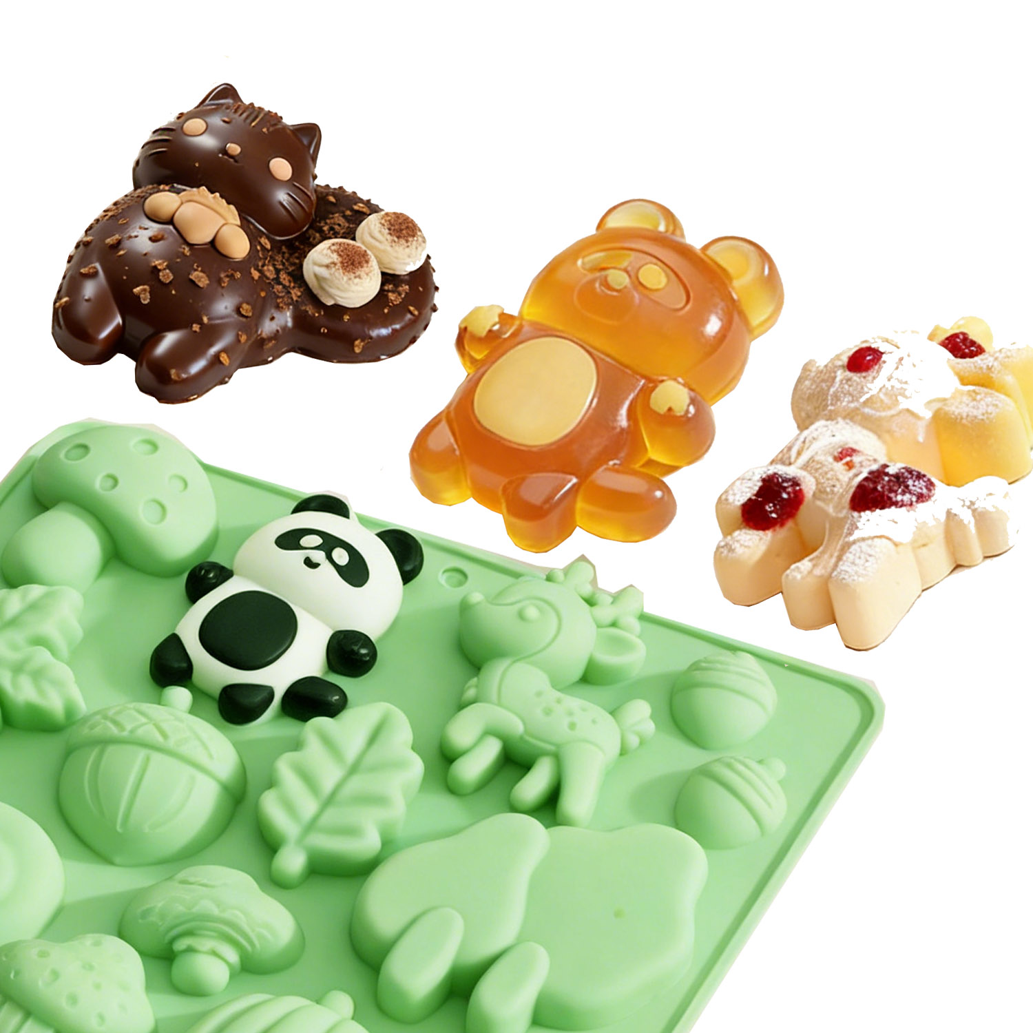 1 Silicone Cake Mold in the Sh - Resin Craft Supplies review and price