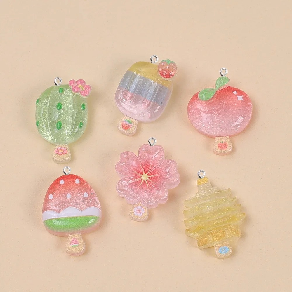 10Pcs Kawaii Summer Popsicle R - Resin Craft Material review and price